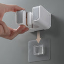 Suporte de Vassoura e Rodo com Adesivo de Parede 2 Unidades