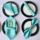 Jogo Guardanapos de Tecido Mesa Posta Cetim 12 peças