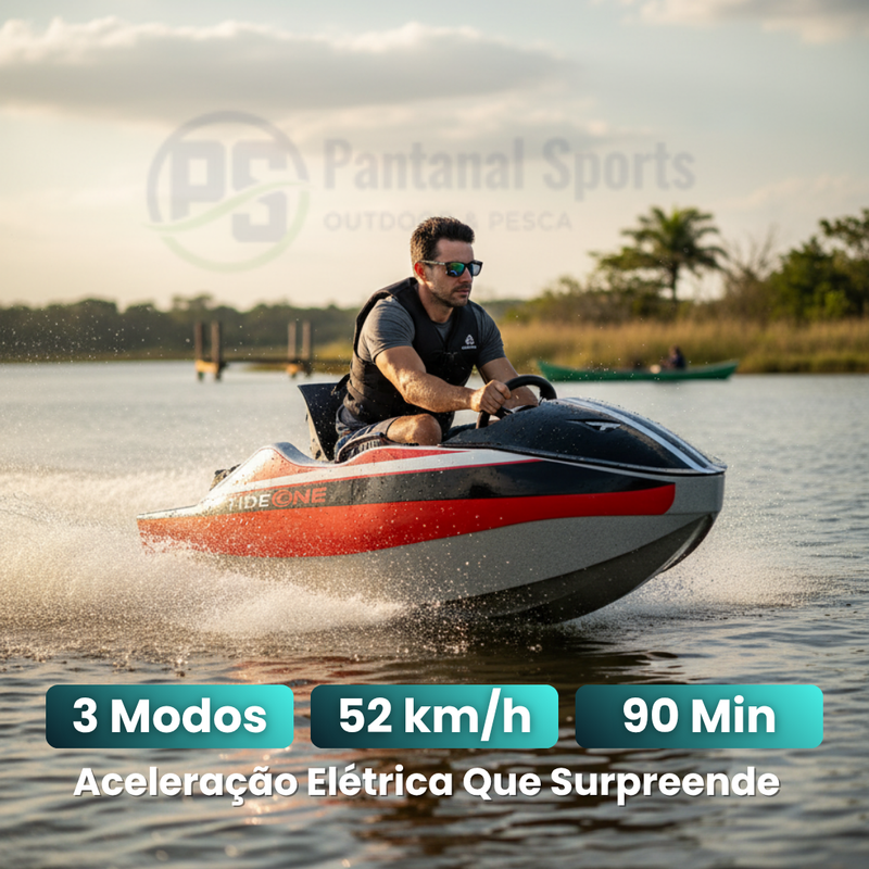 TideOne Jet - Barco Elétrico / ULTIMO DIA DE PROMOÇÃO