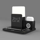 Carregador por Indução Luminária de Mesa e Despertador Mahaos