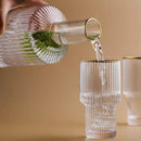 Jarra de Vidro Borossilicato com Copos Jarra de Suco Mahaos