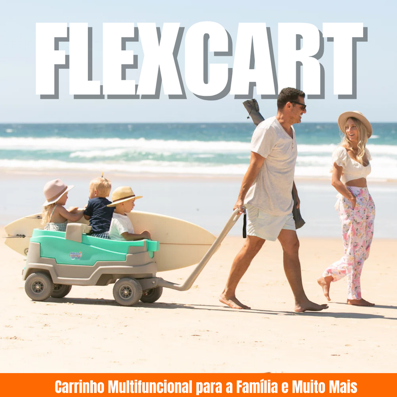 FlexCart - O Carrinho Multifuncional da Família