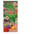 Decoração de porta Natalina, pano de fundo.