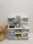 Kit Mini Cozinha Infantil com Geladeira e Máquina de Lavar[ 45% DE DESCONTO]