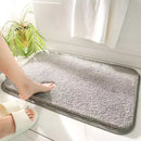 Tapete para Banheiro Felpudo Antiderrapante Absorvente Mahaos