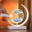 Luminária de Mesa Ampulheta LED Decorativa Mahaos