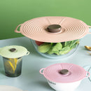 Tampa de Silicone Universal Dobrável para Micro-ondas Mahaos