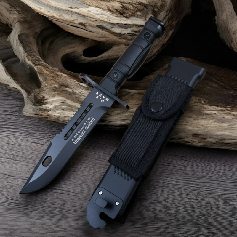 Faca Tática 5.8mm -  Baioneta M9 Infantary K25 / ULTIMO DIA DE PROMOÇÃO