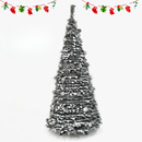 Árvore de Natal Retrátil - Com Efeito de Neve e Luzes Coloridas