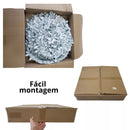 Árvore de Natal Retrátil - Com Efeito de Neve e Luzes Coloridas