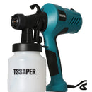 Pistola Elétrica para Pintura Pulverizador de tinta Compressor com Bico de Metal 450w TSSAPER