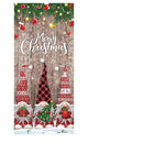 Decoração de porta Natalina, pano de fundo.